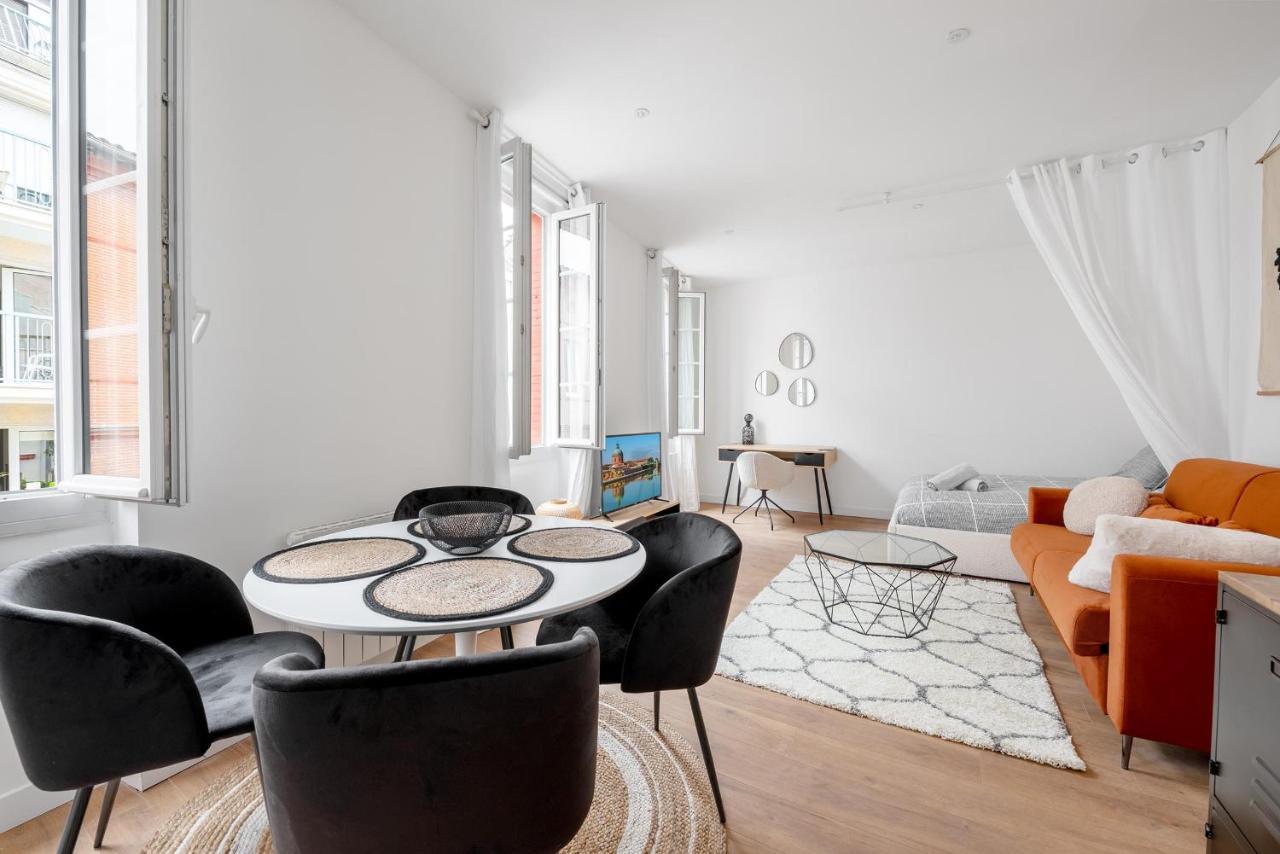 Appartement Moderne A 2 Pas De La Gare Toulouse Exterior foto